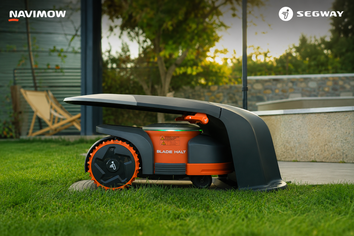 Ajándék garázs, plusz 4G és extra garancia  júniusban ez jár a Segway Navimow H2 mellé