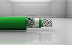 Premium Safety vágásbiztos határoló vezeték 3,8 mm zöld  (800 méter) 3.Kép