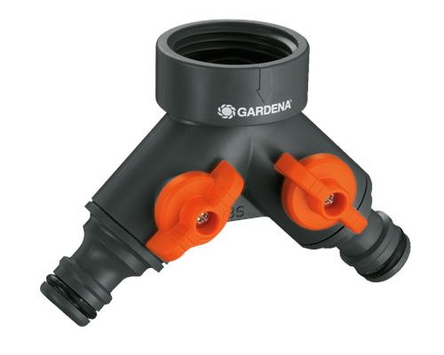 Original Gardena System 2-utas elosztó