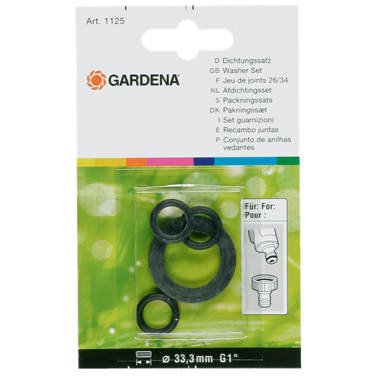 Gardena Original Gardena System tömítőkészlet 1"-es csapelemhez