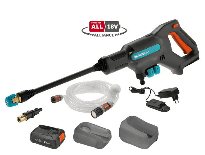 AquaClean 24/18V P4A közepesnyomású mosó  akkumulátorral