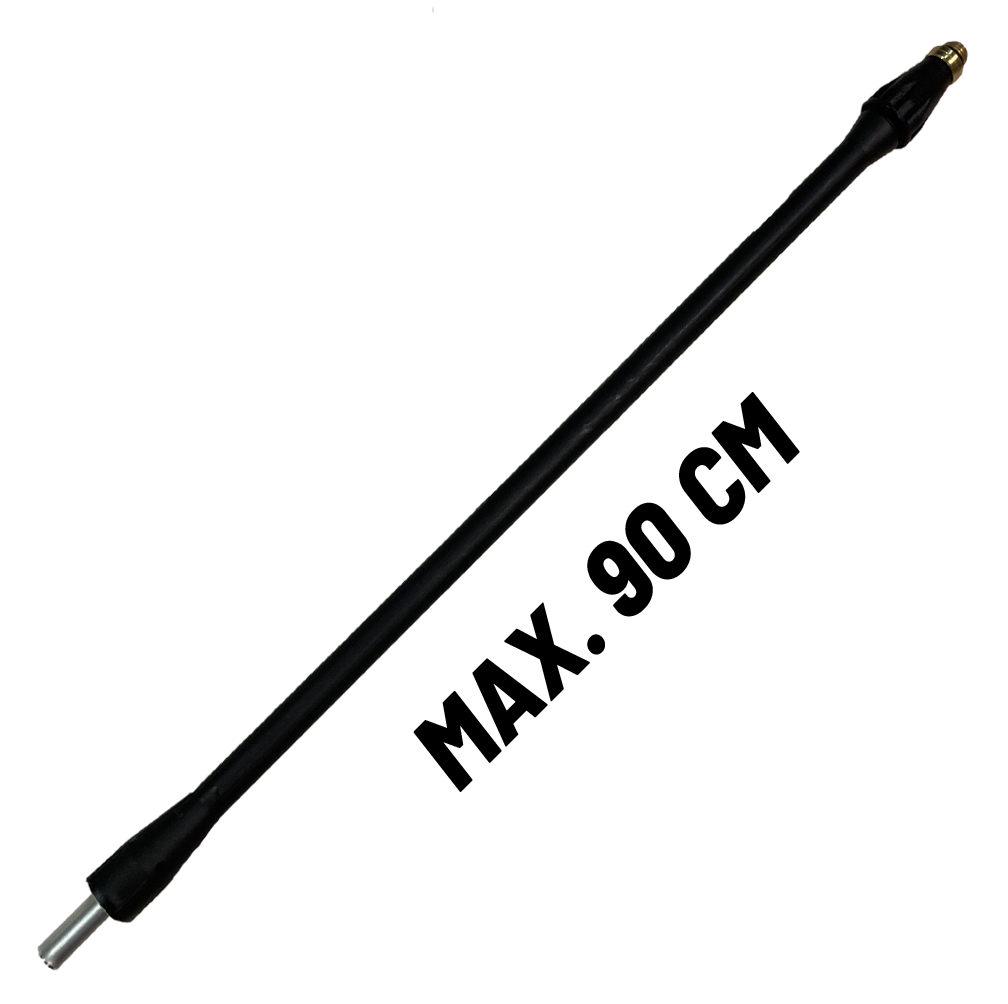 V-Black teleszkópos permetező szár  (55/90 cm)