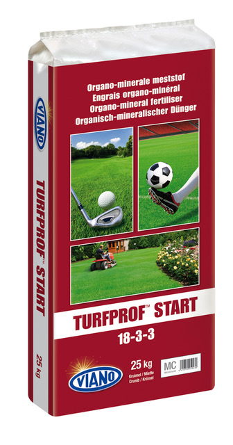 TurfProf Start szerves gyeptrágya  2-3hó 18+3+3