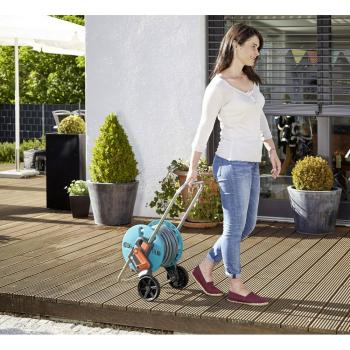 CleveRoll S tömlőkocsi  20m 1/2" tömlővel 2.Kép