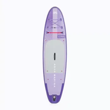 Coral 3.1m/12cm Prémium All-around iSUP 2024 karbon/üvegszálas hybrid PASTEL evezővel, spirális bokapánttal és hord pánttal 3.Kép