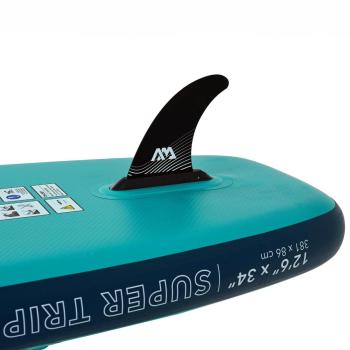 Super Trip 3.81m/15cm Családi All-around iSUP 2024 spirális biztonsági bokapánttal 4.Kép