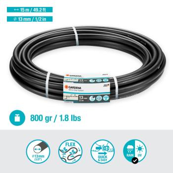 Micro Drip System vezetékcső  Flex 13 mm (1/2&quot;), 15 m Kép