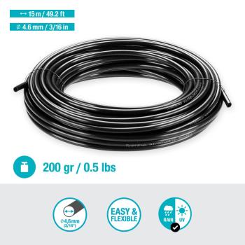 Micro Drip System elosztócső 4,6 mm-es (3/16)  15m 1.Kép