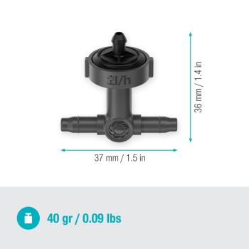 Micro Drip System nyomáskiegyenlítős végcsepegtető Kép