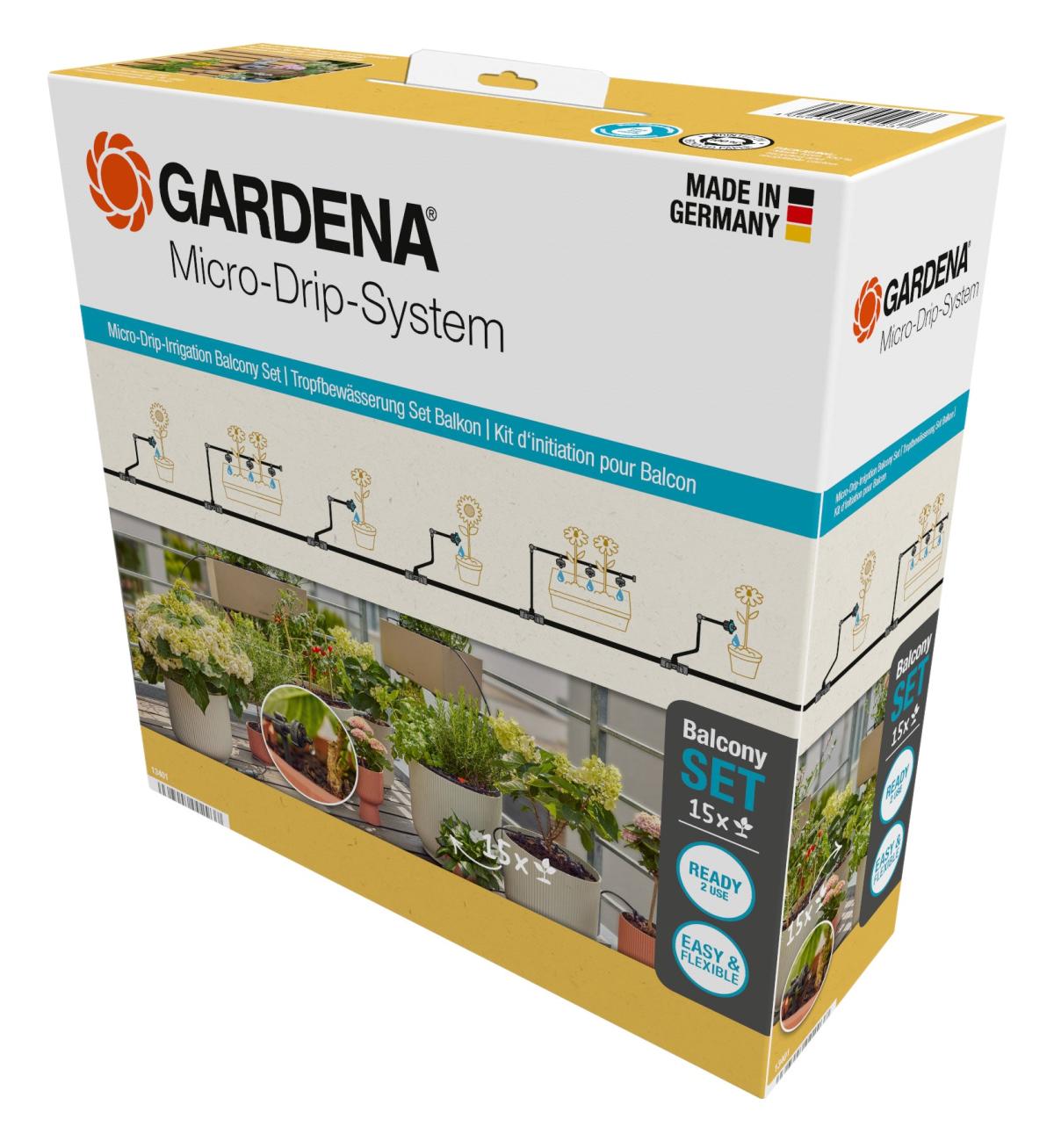 Micro Drip System Indulókészlet cserepes növényekhez S