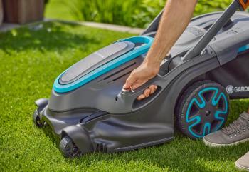 PowerMax Duo akkumulátoros fűnyíró  akkumulátorral (4,0 Ah) 7.Kép