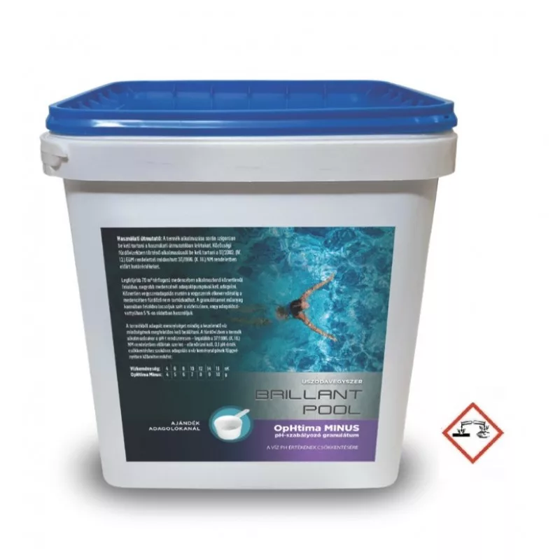 pH csökkentő granulátum 7,5 kg