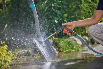 Classic  tisztító locsolópisztoly készlet vízmegállítóval 2.Kép