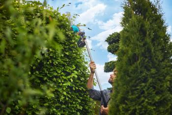 PowerCut akkumulátoros fűnyíró olló  akkumulátor nélkül 3.Kép