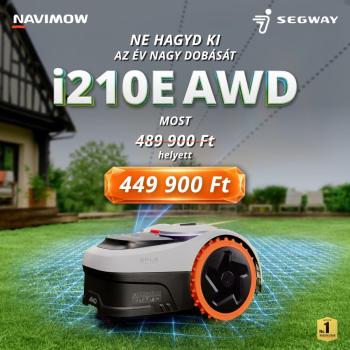Navimow i210E AWD robotfűnyíró 2026 Kép