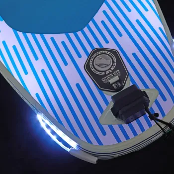 Ray 3.3m/15cm LED világítási rendszerrel 2026 aluminium SPORTS III evezővel és biztonsági bokabánttal 2.Kép