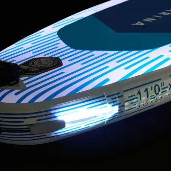 Ray 3.3m/15cm LED világítási rendszerrel 2026 aluminium SPORTS III evezővel és biztonsági bokabánttal 4.Kép