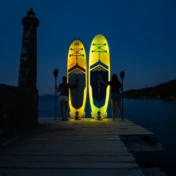 Ray 3.3m/15cm LED világítási rendszerrel 2026 aluminium SPORTS III evezővel és biztonsági bokabánttal 5.Kép