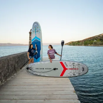Ray 3.3m/15cm LED világítási rendszerrel 2026 aluminium SPORTS III evezővel és biztonsági bokabánttal 7.Kép