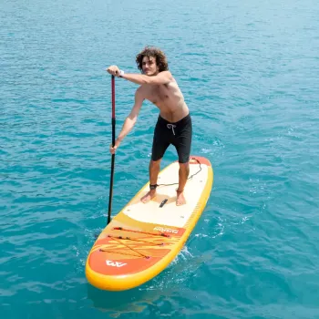 Fusion 3.15m/15cm All-around iSUP 2026 aluminium SPORTS III evezővel és biztonsági bokabánttal 5.Kép