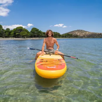 Fusion 3.15m/15cm All-around iSUP 2026 aluminium SPORTS III evezővel és biztonsági bokabánttal 8.Kép