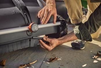 levél- és fűgyűjtő adapter készlet  teraszsepréshez 3.Kép